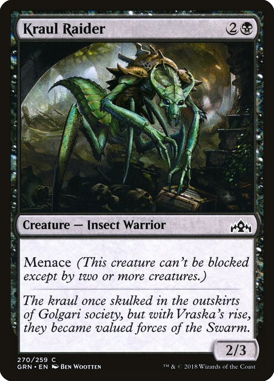 Image for Kraul Raider (270) (GRN) - Magic: The Gathering