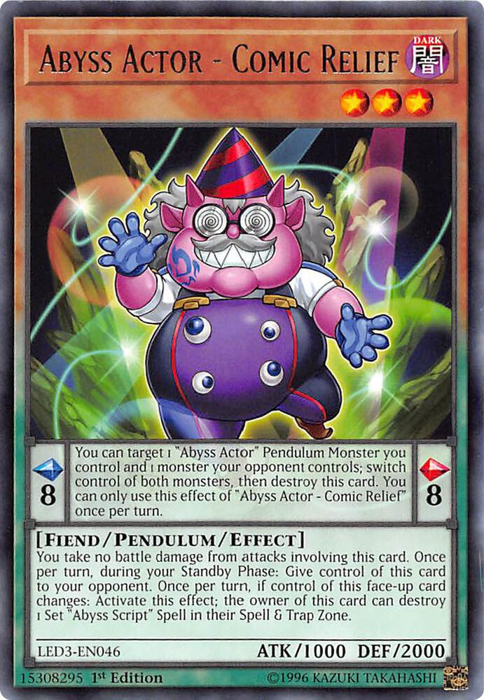Abyss Actor - Comic Relief (LED3-EN046) (LED3)