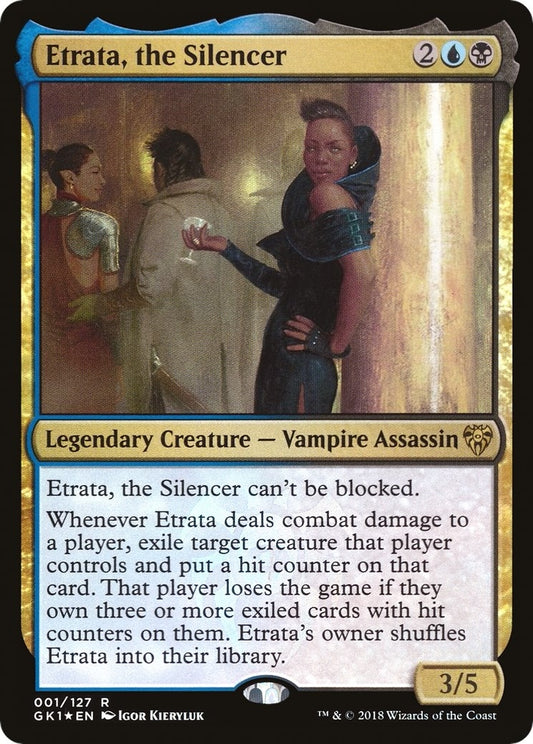 Image for Etrata, the Silencer (1) (GR1) - Magic: The Gathering