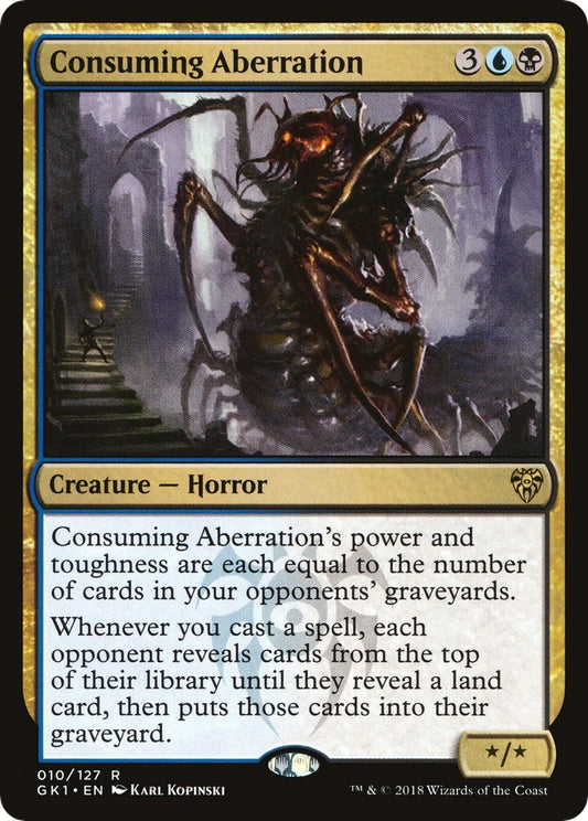 Image for Consuming Aberration (10) (GR1) - Magic: The Gathering