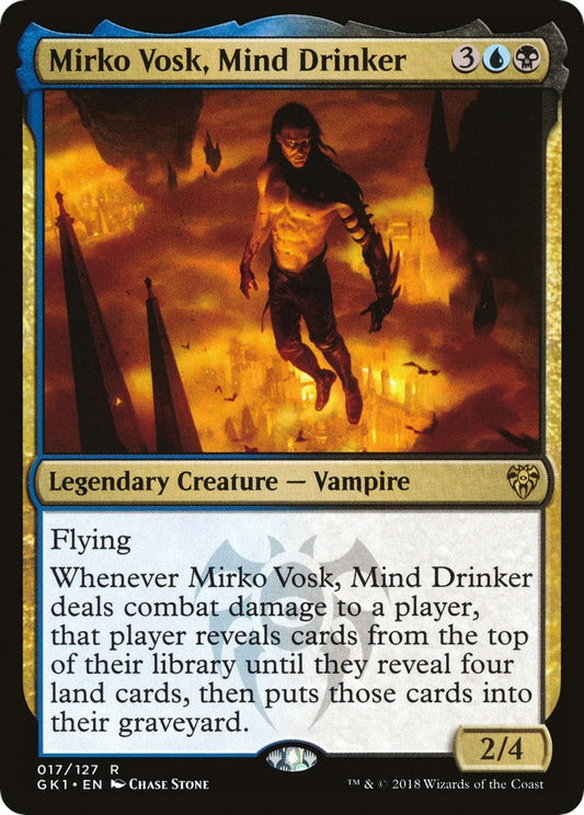 Image for Mirko Vosk, Mind Drinker (17) (GR1) - Magic: The Gathering