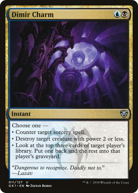 Image for Dimir Charm (11) (GR1) - Magic: The Gathering