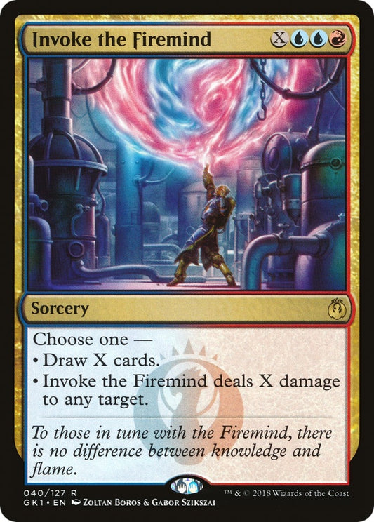 Image for Invoke the Firemind (40) (GR1) - Magic: The Gathering