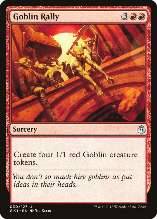 Image for Goblin Rally (30) (GR1) - Magic: The Gathering