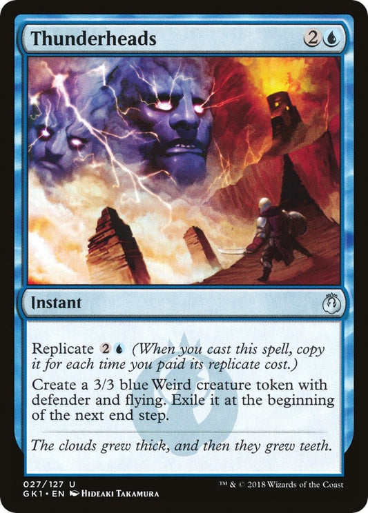 Image for Thunderheads (27) (GR1) - Magic: The Gathering