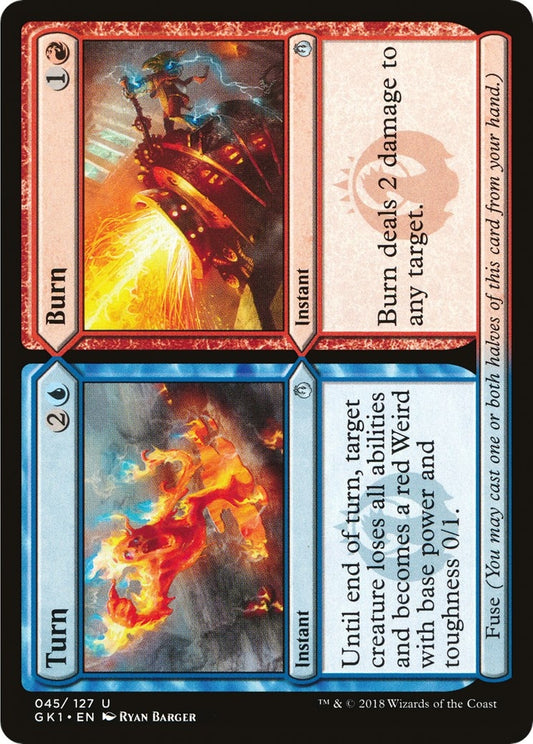 Image for Turn // Burn (45) (GR1) - Magic: The Gathering