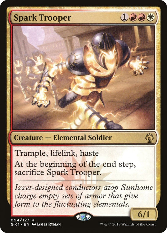 Image for Spark Trooper (94) (GR1) - Magic: The Gathering