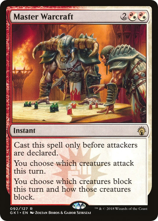 Image for Master Warcraft (92) (GR1) - Magic: The Gathering