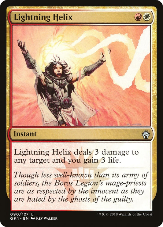 Image for Lightning Helix (90) (GR1) - Magic: The Gathering