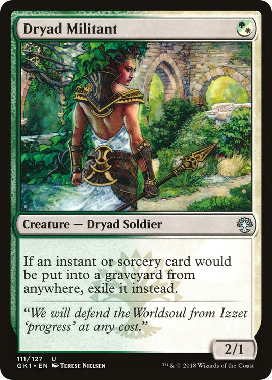 Image for Dryad Militant (111) (GR1) - Magic: The Gathering