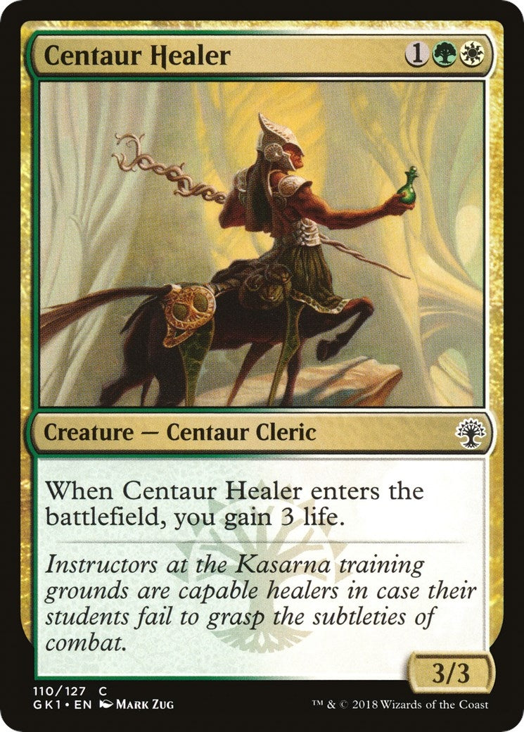 Image for Centaur Healer (110) (GR1) - Magic: The Gathering