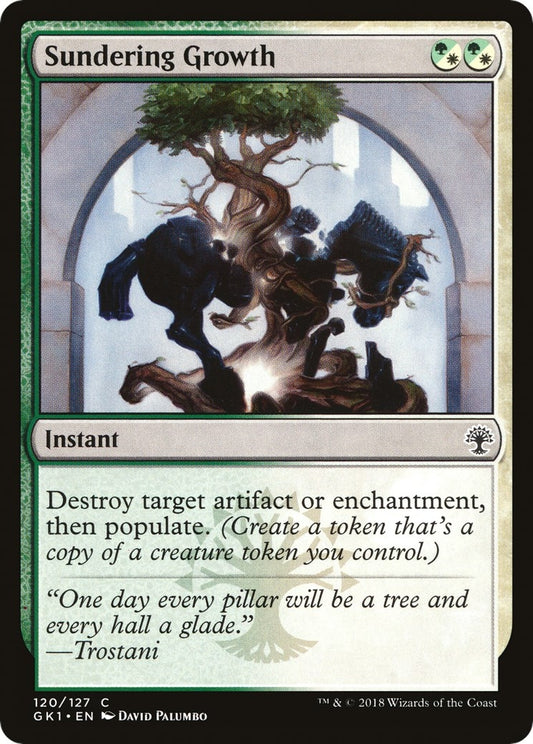 Image for Sundering Growth (120) (GR1) - Magic: The Gathering