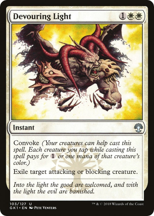 Image for Devouring Light (103) (GR1) - Magic: The Gathering