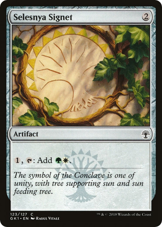 Image for Selesnya Signet (123) (GR1) - Magic: The Gathering