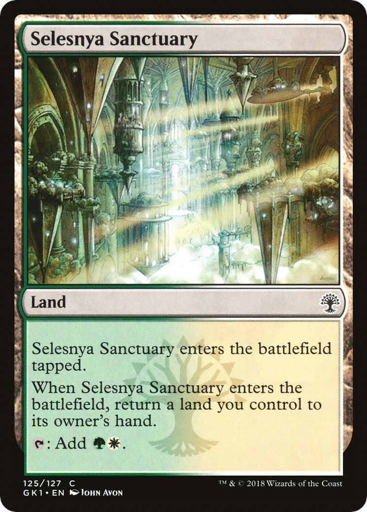 Image for Selesnya Sanctuary (125) (GR1) - Magic: The Gathering