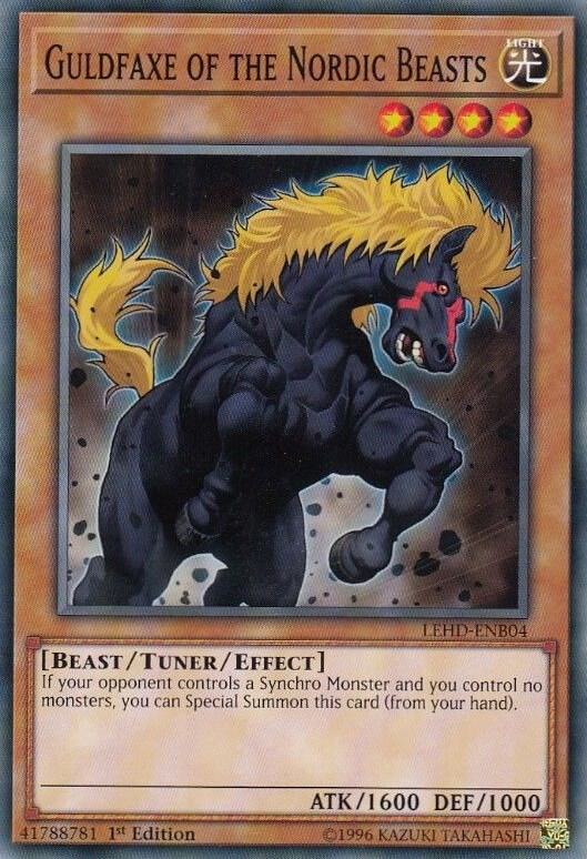 Guldfaxe of the Nordic Beasts (LEHD-ENB04) (LDK4)