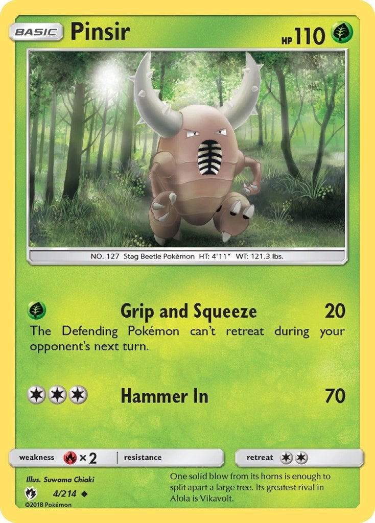 Pinsir (4/214) (SM8)