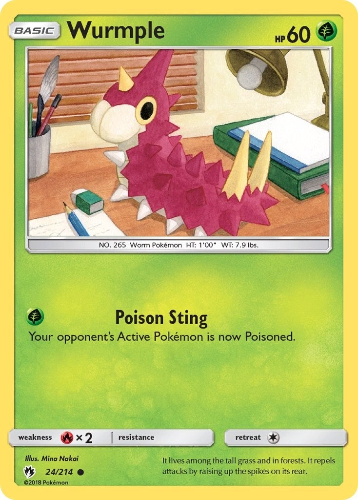 Wurmple (24) (24/214) (SM8)