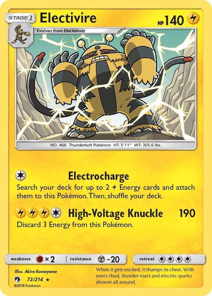 Electivire (72/214) (SM8)