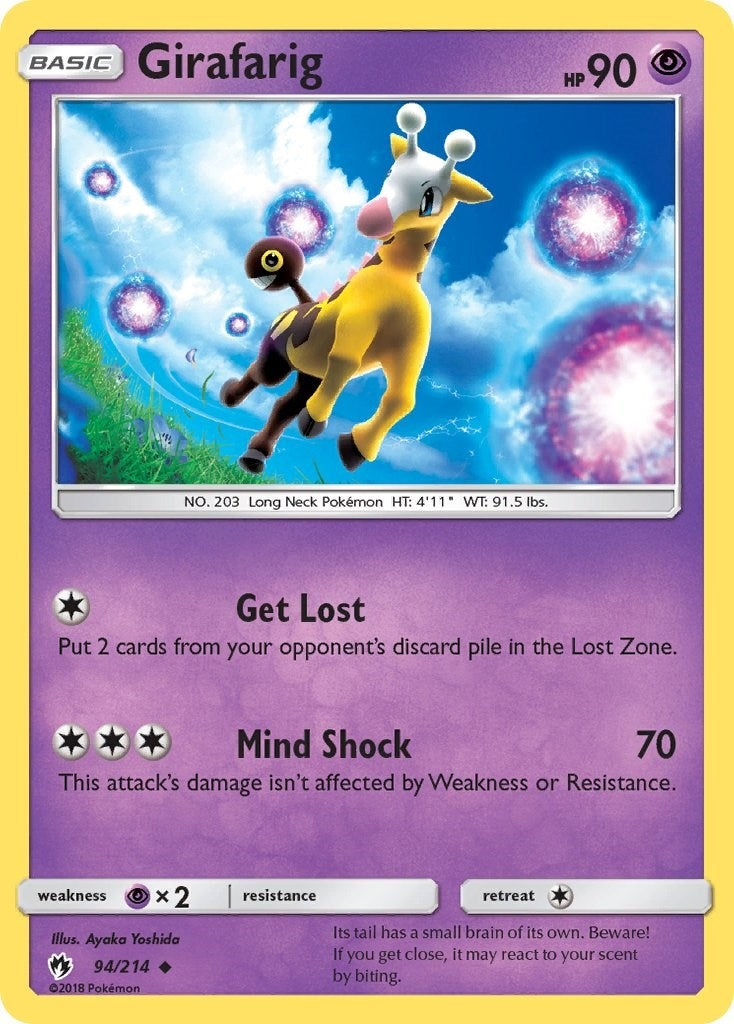 Girafarig (94/214) (SM8)