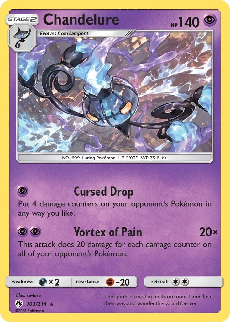 Chandelure (103/214) (SM8)