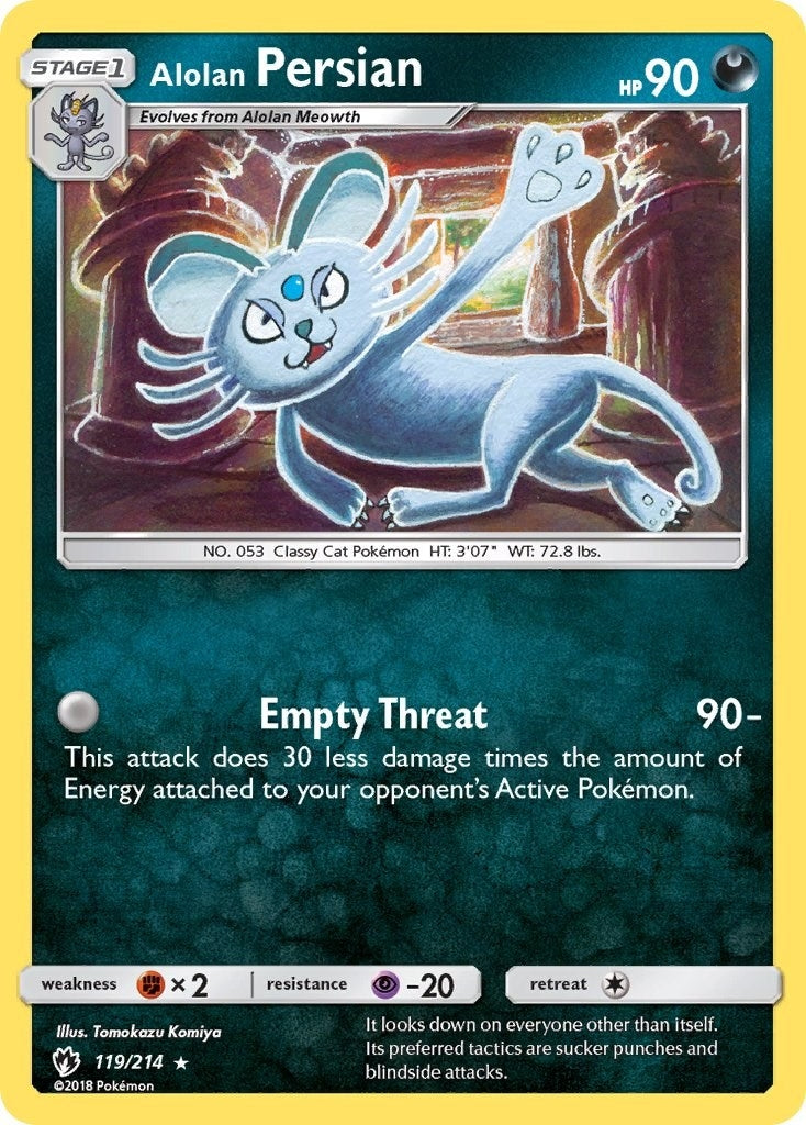 Alolan Persian (119/214) (SM8)