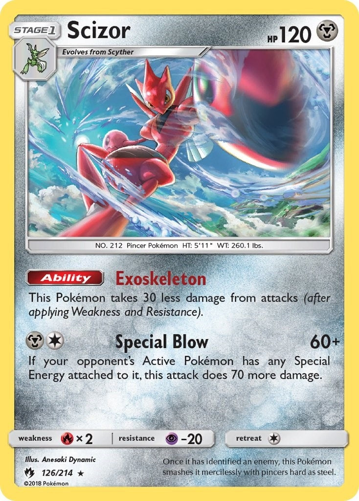 Scizor (126/214) (SM8)
