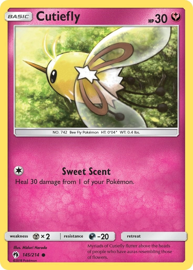 Cutiefly (145/214) (SM8)