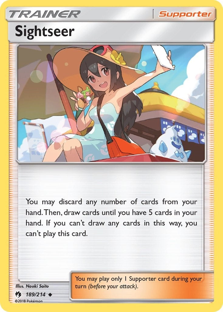Sightseer (189/214) (SM8)