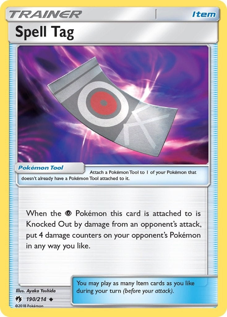 Spell Tag (190/214) (SM8)