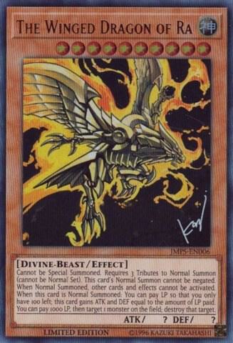 The Winged Dragon of Ra (JMPS-EN006) (JMPS-EN006) (SJMP)