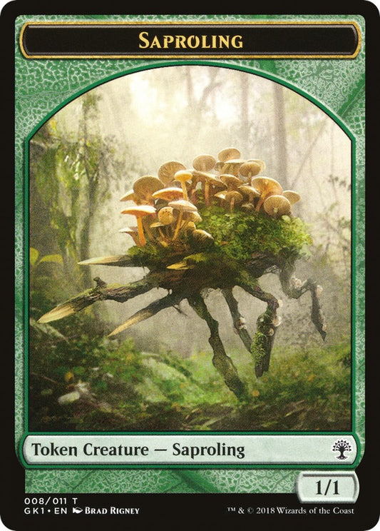 Image for Saproling // Wurm Double-Sided Token (8 // 9) (GR1) - Magic: The Gathering
