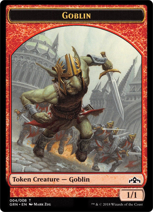 Image for Goblin // Soldier (006) Double-Sided Token (4 // 6) (GR1) - Magic: The Gathering