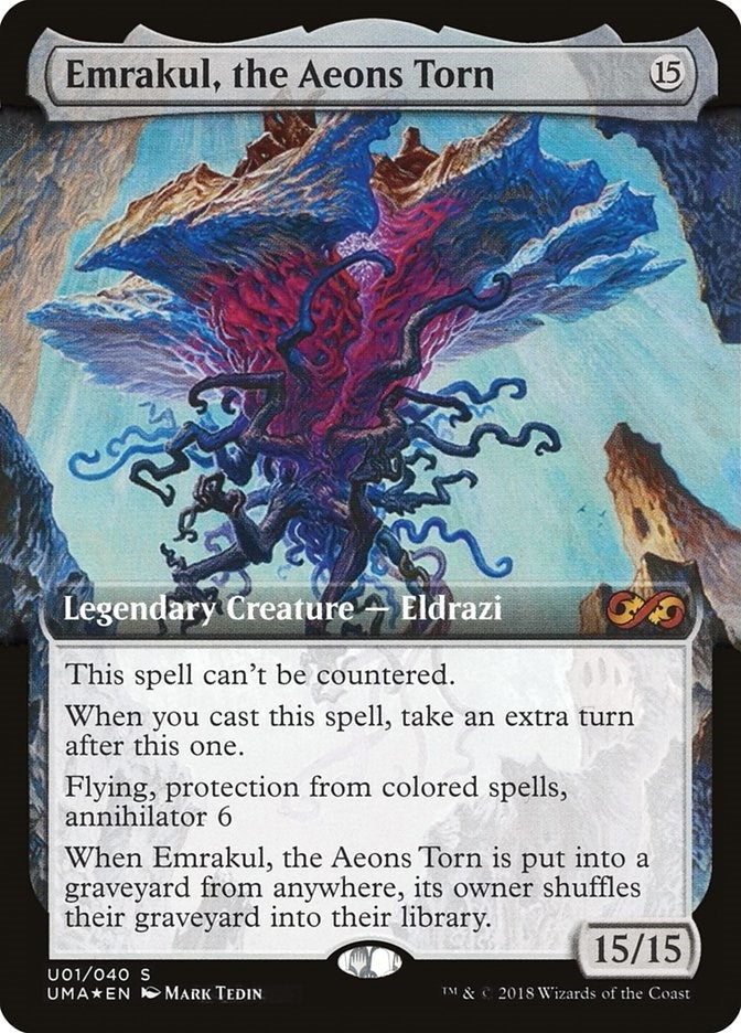 Image for Emrakul, the Aeons Torn (U01) (UMA:BT) - Magic: The Gathering