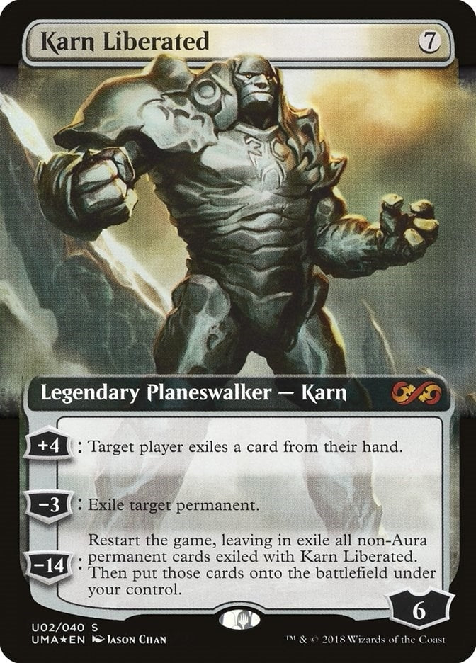 Image for Karn Liberated (U02) (UMA:BT) - Magic: The Gathering