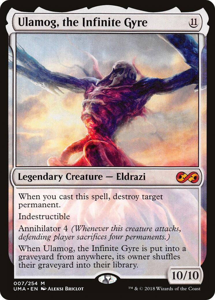 Image for Ulamog, the Infinite Gyre (7) (UMA) - Magic: The Gathering