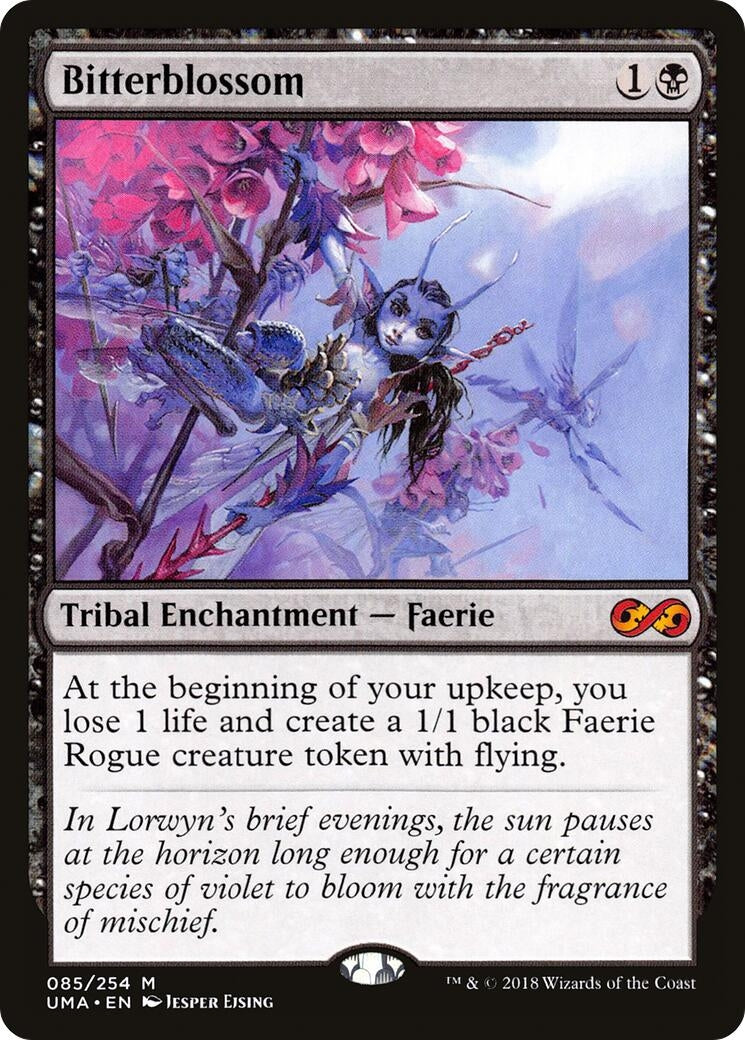 Image for Bitterblossom (85) (UMA) - Magic: The Gathering