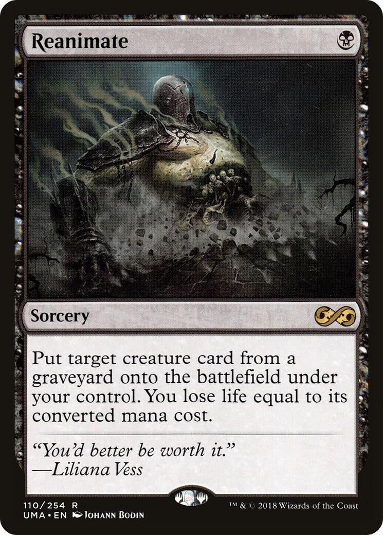 Image for Reanimate (110) (UMA) - Magic: The Gathering