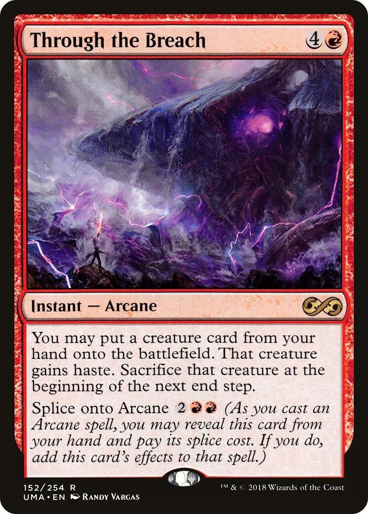 Image for Through the Breach (152) (UMA) - Magic: The Gathering