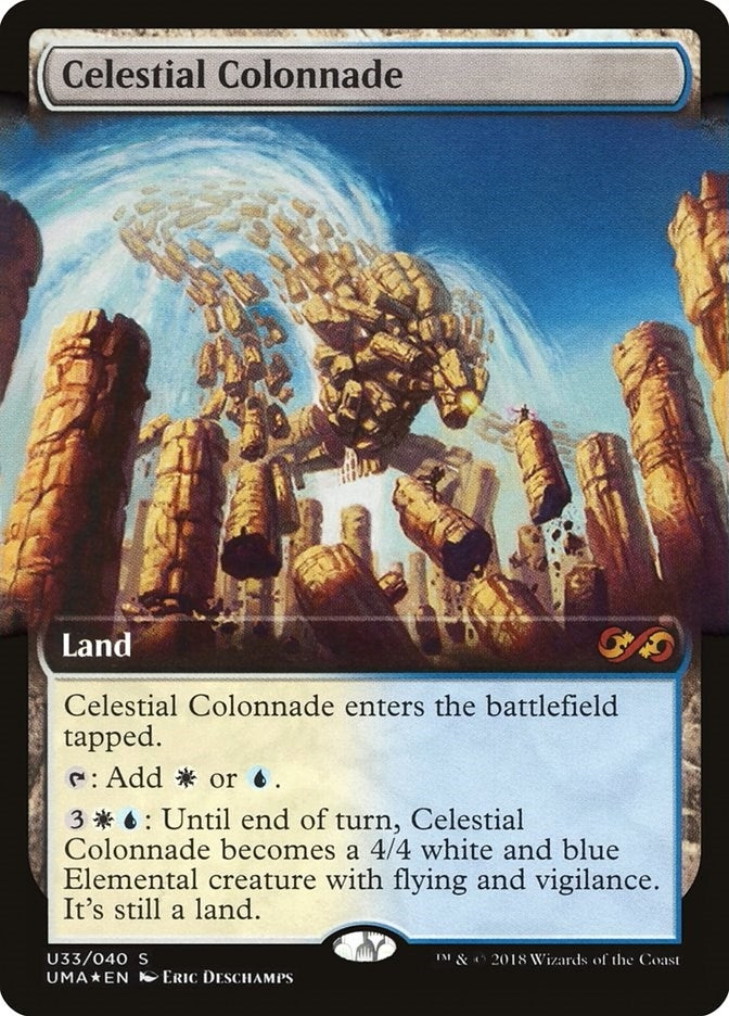 Image for Celestial Colonnade (U33) (UMA:BT) - Magic: The Gathering