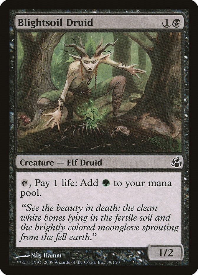 Image for Blightsoil Druid (59) (MOR) - Magic: The Gathering