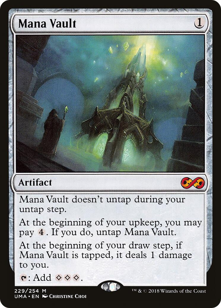 Image for Mana Vault (229) (UMA) - Magic: The Gathering