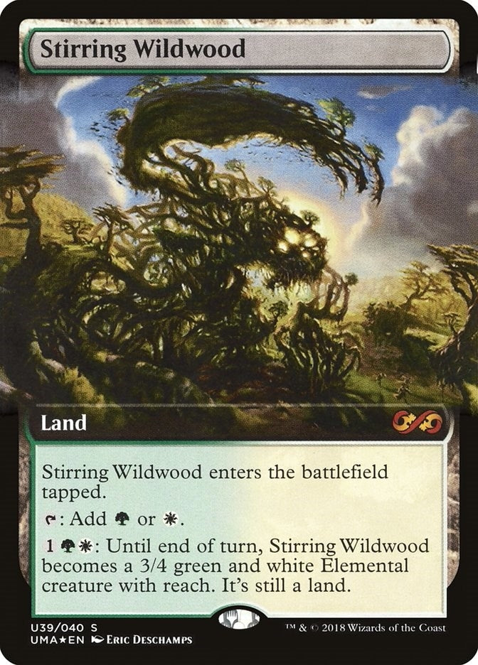 Image for Stirring Wildwood (U39) (UMA:BT) - Magic: The Gathering