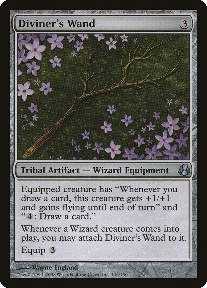 Image for Diviner's Wand (142) (MOR) - Magic: The Gathering