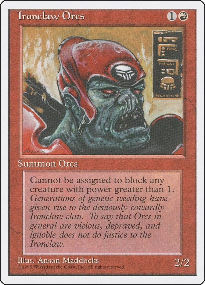 Ironclaw Orcs (4ED)