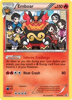 Emboar - 27/113 (Legendary Treasures) (027/113) (PR)