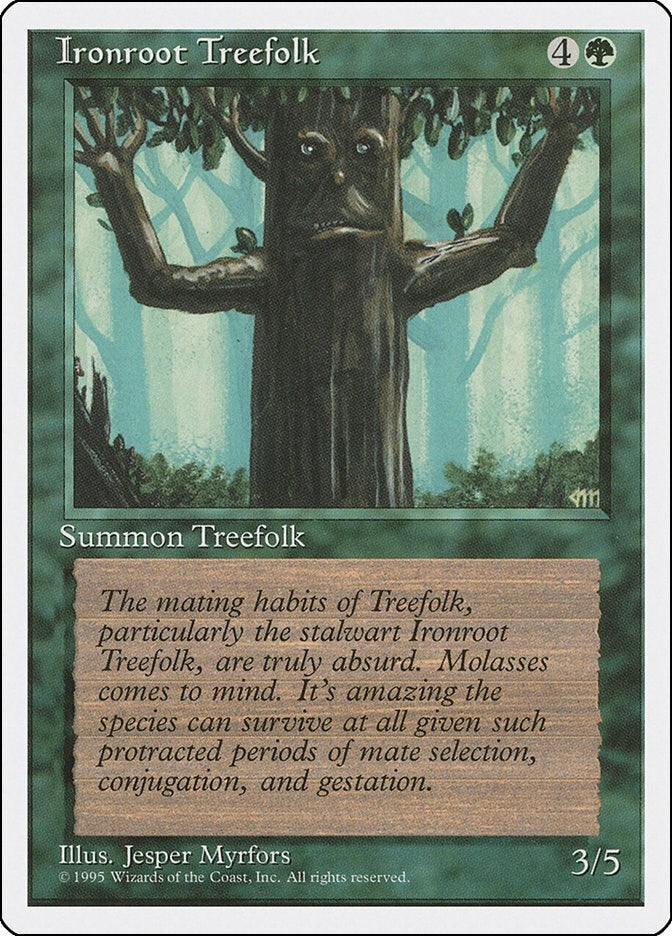 Ironroot Treefolk (4ED)