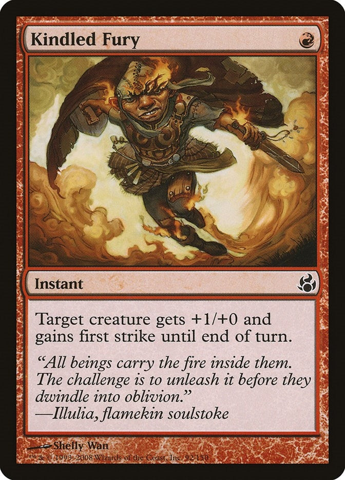 Image for Kindled Fury (92) (MOR) - Magic: The Gathering