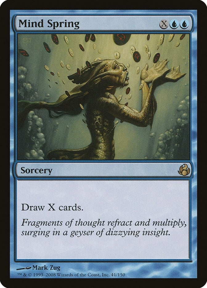Image for Mind Spring (41) (MOR) - Magic: The Gathering