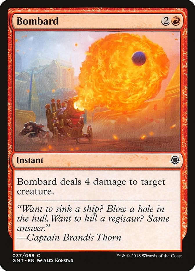Image for Bombard (37) (GNT) - Magic: The Gathering